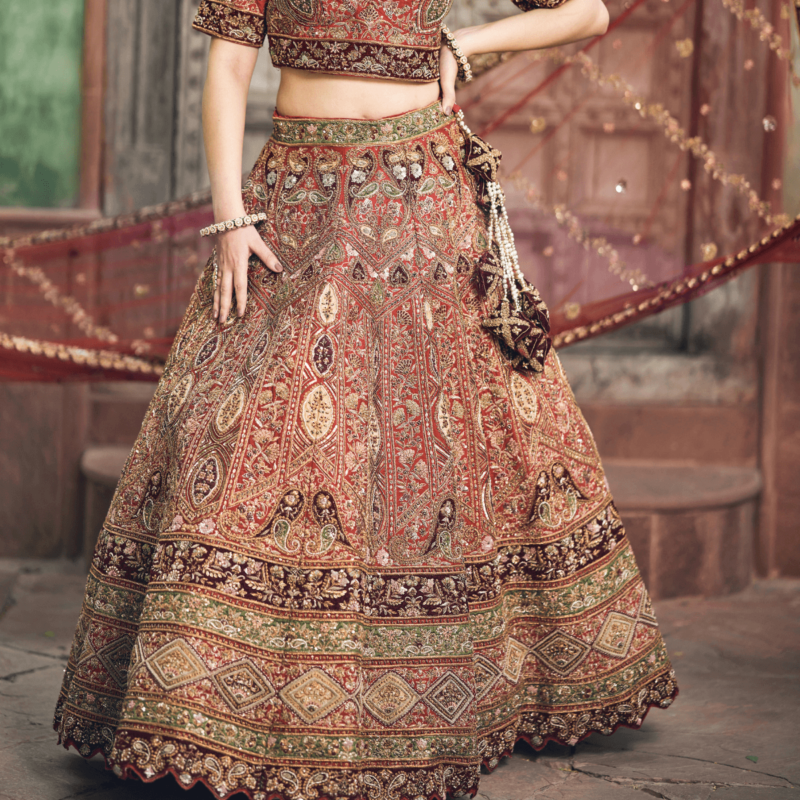 Beauty Bridal Lehenga - Image 5