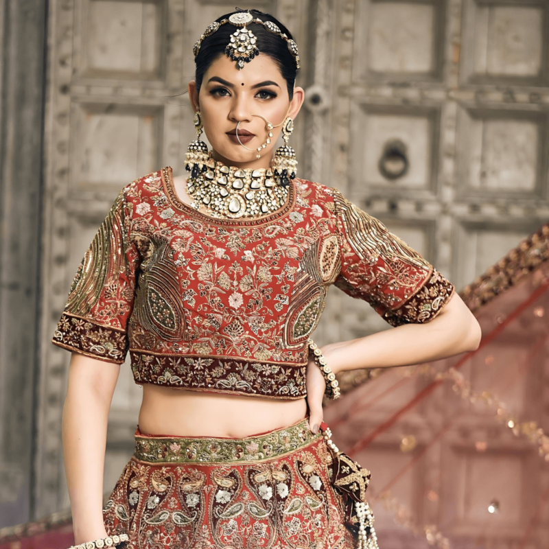 Beauty Bridal Lehenga - Image 4