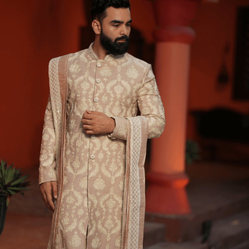 Cultural Copper Men’s Sherwani