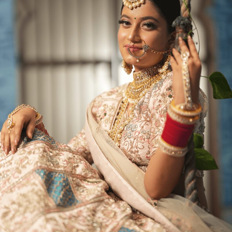 Dusky Rose Lehenga - Image 4