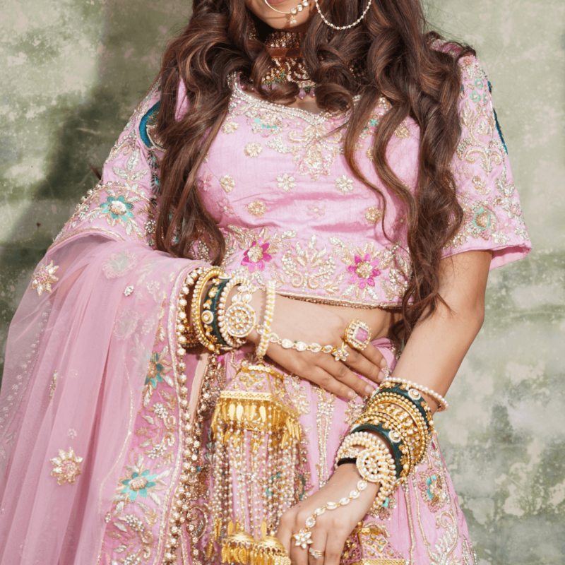 Pink Tide Lehenga - Image 2